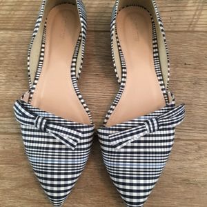 J Crew Classic Plaid Flats